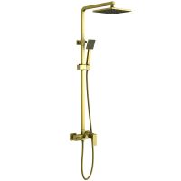 Душевая система Timo Selene Золото матовое арт-SX-1030/17 — фото 1, Душевые стойки