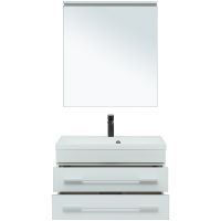 Комплект мебели для ванной Aquanet Верона 75 подвесной Белый матовый арт-287637 — фото 5, Комплекты мебели для ванной