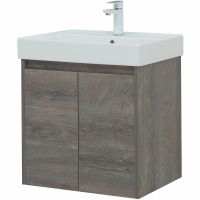 Тумба с раковиной Aquanet Nova Lite 60 подвесная Дуб рошелье арт-302524 — фото 3, Тумбы с раковиной