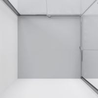 Душевой уголок Niagara Nova 100х100 профиль Хром стекло прозрачное арт-NG-6624-34 — фото 5, Квадратные душевые уголки