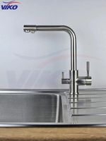 Смеситель для кухни Viko Серебро арт-V-5054 — фото 2, Смесители для кухни