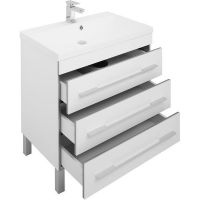 Тумба с раковиной Aquanet Верона 75 Белая арт-287671 — фото 4, Тумбы с раковиной