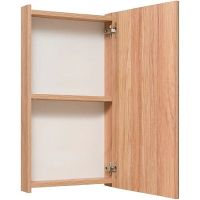 Зеркальный шкаф Runo Лада 40 Дуб серый арт-00-00001193 — фото 2, Зеркальные шкафы в ванную