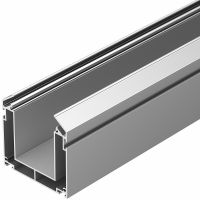 Профиль алюминиевый Arlight накладной для натяжных потолков Серебристый арт-032752(2) — фото 1, Профили для светодиодных лент