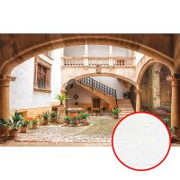 Фреска Ortograf Городской пейзаж 5026 Фактура бархат FX Флизелин (4,3*2,7) Бежевый, Город/Цветы арт-5026 (бархат FX) — фото 1, Фрески