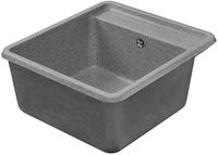 Кухонная мойка Aquaton Беллис 57 Серая арт-1A724932BS230 — фото 2, Кухонные мойки