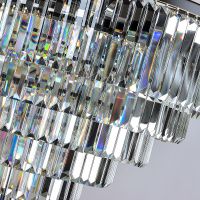 Люстра Divinare Nova Прозрачная Черная арт-3001/01 LM-25 — фото 2, Люстры