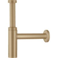 Сифон для раковины Hansgrohe Flowstar S Шлифованная бронза арт-52105140 — фото 1, Сифоны для раковины