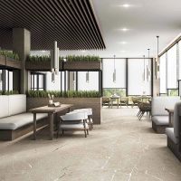 Керамогранит Art&Natura Ceramica Una Pietra Nordix Una Pietra Pearl Glossy 60х120 см арт-111.11R.1111 — фото 2, Керамогранит