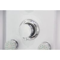 Душевая кабина Orans 90x90 с баней профиль Белый задние стенки Белые арт-86150s0 — фото 5, Душевые кабины