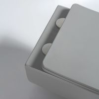 Унитаз Vincea Evo подвесной Серый матовый с сиденьем Микролифт арт-VT1-34SMG — фото 7, Подвесные унитазы