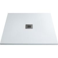 Душевой поддон из искусственного камня Allen Brau Priority 100x90 Белый камень арт-8.31004-21 — фото 1, Душевые поддоны из искусственного камня