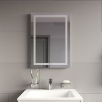 Товар: Зеркало Iddis Zodiac 50 с подсветкой Белое арт-ZOD5000i98 - фото 6 Зеркало Iddis Zodiac 50 с подсветкой Белое арт-ZOD5000i98 — фото 6, Зеркала в ванную комнату