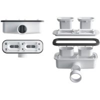 Душевой поддон из искусственного камня Vincea 160x90 Белый матовый арт-VST-4SRL9016W+Vsph-D611 — фото 7, Душевые поддоны из искусственного камня