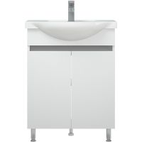 Товар: Тумба под раковину Corozo Джуно 55 Белая арт-SD-00001546 - фото 1 Тумба под раковину Corozo Джуно 55 Белая арт-SD-00001546 — фото 1, Тумбы под раковину