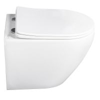 Комплект унитаза WellWant Aura WWU01122W с инсталляцией WellWant Standart 50 WWISI111BB с сиденьем Микролифт и Черной матовой клавишей смыва арт-WWU01122W+WWISI111BB — фото 11, Комплекты унитаз + инсталляция