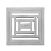 Душевой трап Berges Platz Uno с решеткой Хром матовый арт-090070 — фото 4, Трапы для душа