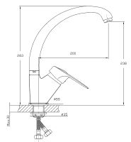 Товар: Смеситель для кухни Viko Хром арт-V-6614 - фото 12 Смеситель для кухни Viko Хром арт-V-6614 — фото 12, Смесители для кухни