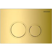 Клавиша смыва Grossman Galaxy Золото глянцевое арт-700.K31.01.300.300 — фото 1, Кнопки смыва