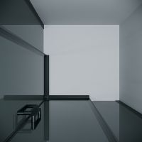 Душевой уголок Grossman Classic 80х80 профиль Черный матовый стекло тонированное арт-300.K33.04.8080.21.10 — фото 7, Квадратные душевые уголки