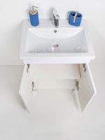 Тумба с раковиной Orange Таис 60 напольная Белый глянец арт-Ta-60TUW+RA — фото 7, Тумбы с раковиной