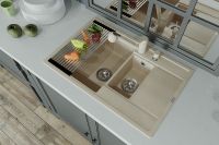 Товар: Кухонная мойка Florentina Липси-780К Капучино арт-20.250.D0780.306 - фото 4 Кухонная мойка Florentina Липси-780К Капучино арт-20.250.D0780.306 — фото 4, Кухонные мойки