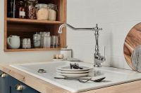 Смеситель для кухни Jacob Delafon Cleo 1889 Хром арт-E24317-CP — фото 5, Смесители для кухни