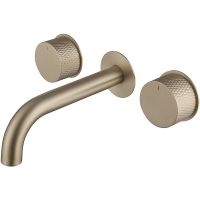 Смеситель для раковины Abber Wasser Kreis Золото матовое арт-AF81122G — фото 1, Смесители для раковины