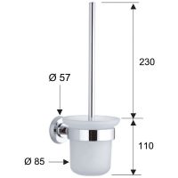 Товар: Ершик для унитаза Remer Arte Хром арт-AR66CR - фото 2 Ершик для унитаза Remer Arte Хром арт-AR66CR — фото 2, Ершики для унитаза