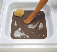 Коврик для душа Ridder Plattfuss 54x54 Коричневый арт-67268 — фото 3, Коврики для ванной комнаты