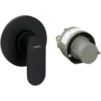 Смеситель для душа Hansgrohe Rebris S Черный матовый арт-72648670 — фото 1, Смеситель для душа