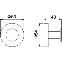 Крючок Timo Saona Черное золото арт-13011/18 — фото 5, Крючки для полотенец
