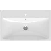 Раковина Berges Strati 80 Белая глянцевая арт-182007 — фото 2, Раковины встраиваемые сверху