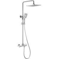 Душевая система Vincea Next с термостатом Хром арт-VSFS-1N1TCH — фото 1, Душевые стойки