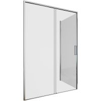 Душевой уголок Aquanet Pleasure Evo AE65-130x80-CT 130x80 профиль Хром стекло прозрачное арт-324121 — фото 2, Прямоугольные душевые уголки