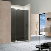 Душевая дверь Vincea Extra 90 профиль Хром стекло тонированное арт-VDP-1E8090CG — фото 2, Распашные душевые двери