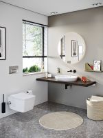 Унитаз биде Vitra Metropole Rim-Ex подвесной без сиденья арт-7672B003-1684 — фото 4, Подвесные унитазы