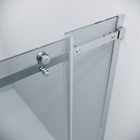 Душевой уголок Grossman Classic 100х100 профиль Хром стекло прозрачное арт-300.K33.04.1010.10.00 — фото 8, Квадратные душевые уголки