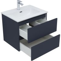 Тумба под раковину Aquanet Вега 2.0 60 подвесная Маренго арт-337947 — фото 4, Тумбы под раковину