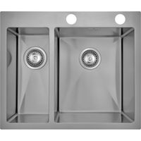 Кухонная мойка Seaman Eco Marino Нержавеющая сталь арт-SMV-575DL.B — фото 1, Кухонные мойки