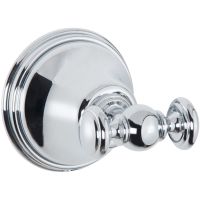 Товар: Двойной крючок TW Harmony Хром арт-TWHA016CR - фото 1 Двойной крючок TW Harmony Хром арт-TWHA016CR — фото 1, Крючки для полотенец