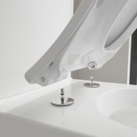 Унитаз компакт Villeroy&Boch Venticello без бачка и сиденья арт-4612R001 — фото 11, Напольные унитазы