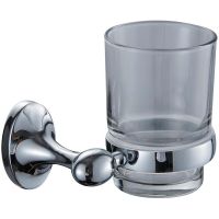 Стакан для зубных щеток CeramaLux Bell Хром арт-53502 — фото 1, Стаканы для зубных щеток