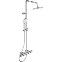 Душевая система Ideal Standard Ceratherm T50 с термостатом Хром арт-A7230AA — фото 1, Душевые стойки