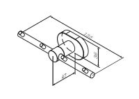 Крючок для полотенец AM.PM Sense L Хром арт-A7435900 — фото 8, Крючки для полотенец