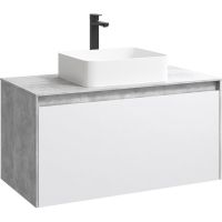 Корпус тумбы под раковину Aqwella 5 Stars Mobi 100 подвесной без передней панели арт-MOB0110BS — фото 7, Тумбы под раковину