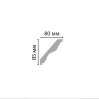 Карниз Decomaster 2400x85x80 мм арт-DP 357 — фото 2, Карнизы