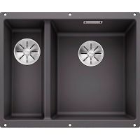 Товар: Кухонная мойка Blanco Subline 340/160-U R Темная скала арт-523559 - фото 1 Кухонная мойка Blanco Subline 340/160-U R Темная скала арт-523559 — фото 1, Кухонные мойки