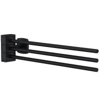 Держатель для полотенец AM.PM Gem поворотный Черный арт-A9032722 — фото 1, Полотенцедержатели