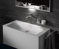 Тумба под раковину Keuco Plan 80 подвесная Белая арт-32961300000 — фото 2, Тумбы под раковину